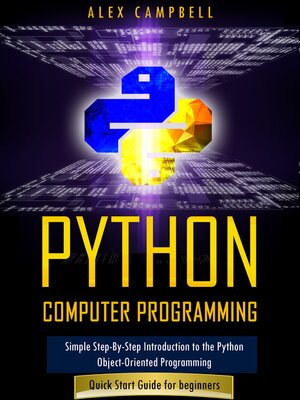 cover image of Python Computer Programming